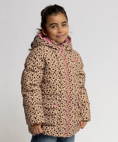 Meisjes jas bruin