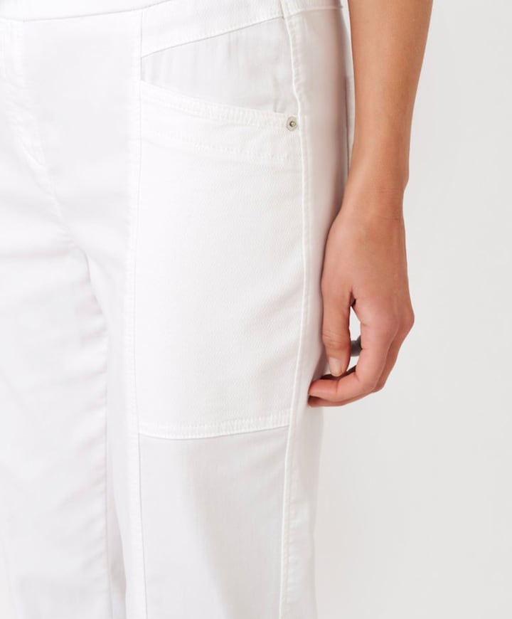 Sue Jogpants 7/8 dames broek wit