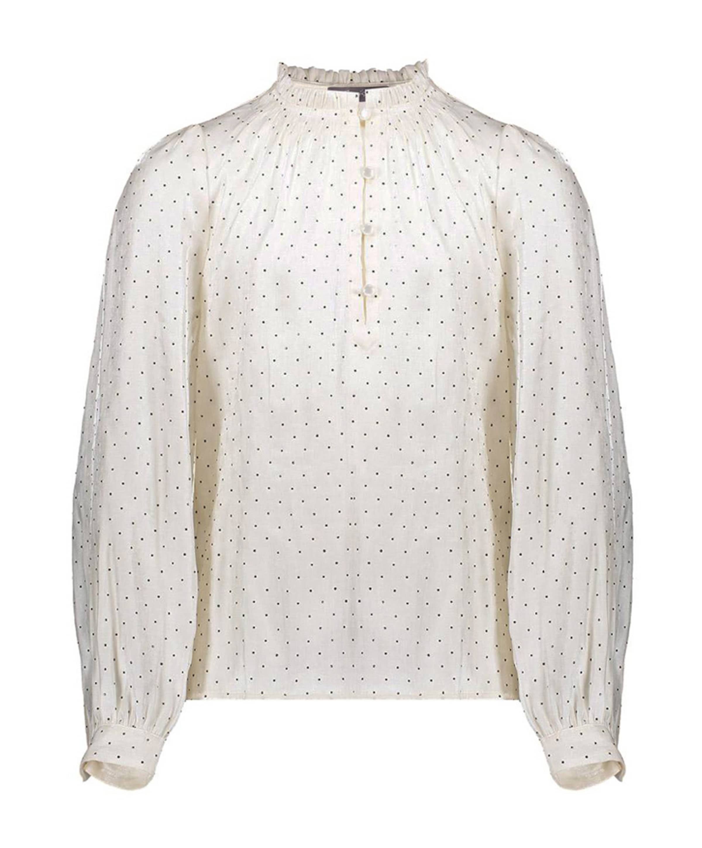 Blouse lange mouw ecru