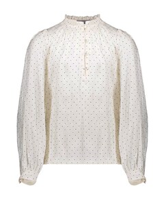 Blouse lange mouw ecru