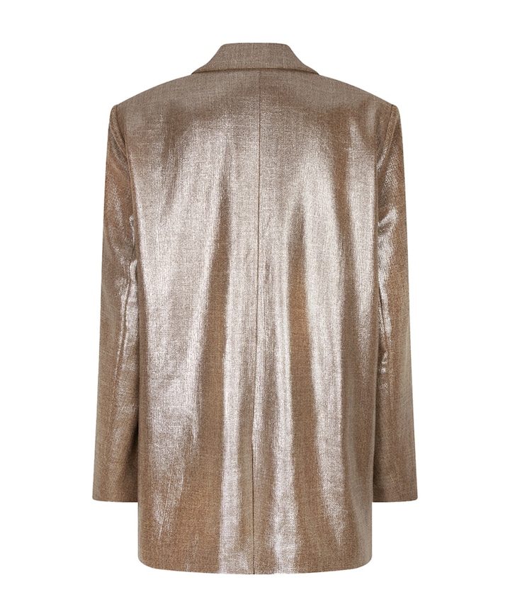 Dames blazer goud