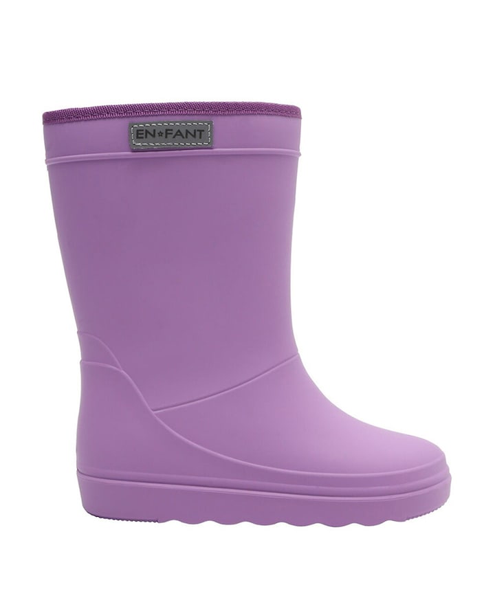 Thermo Boots Solid uniseks regenlaarzen  paars