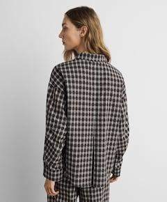 Dames blouse bruin