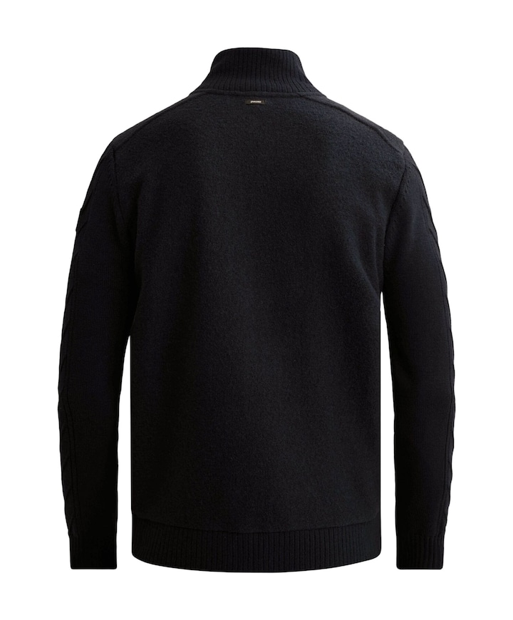 Heren vest blauw