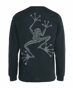 Heren longsleeve zwart