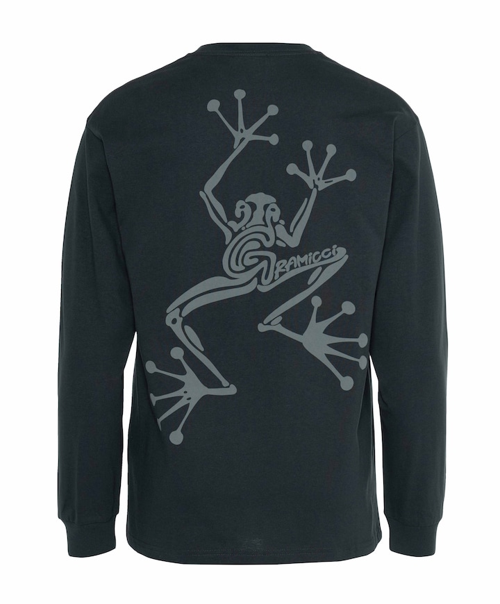 Heren longsleeve zwart