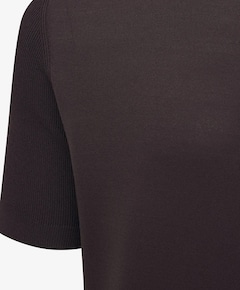 Heren polo bruin