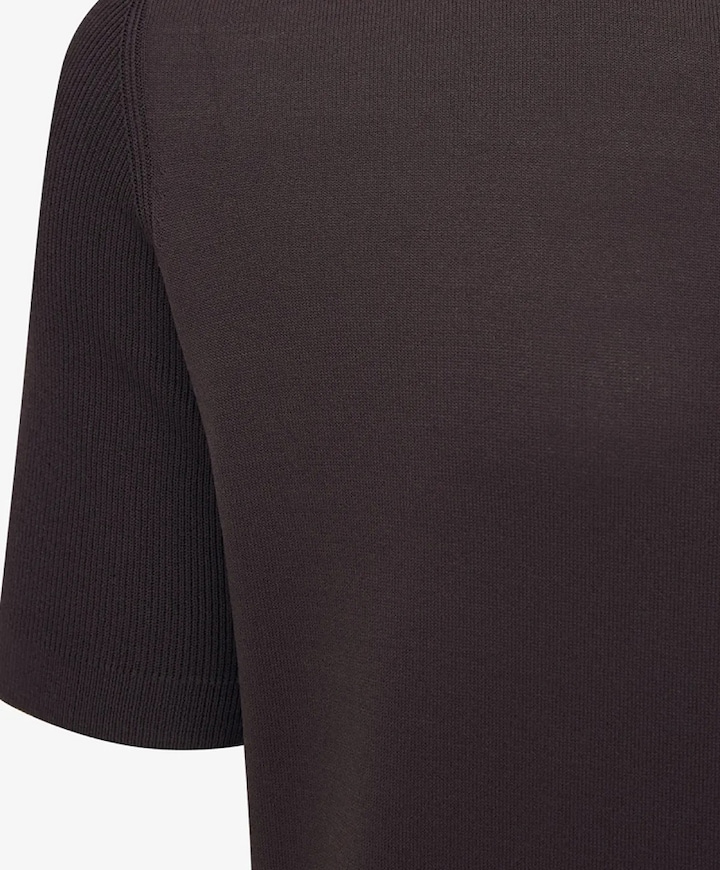 Heren polo bruin