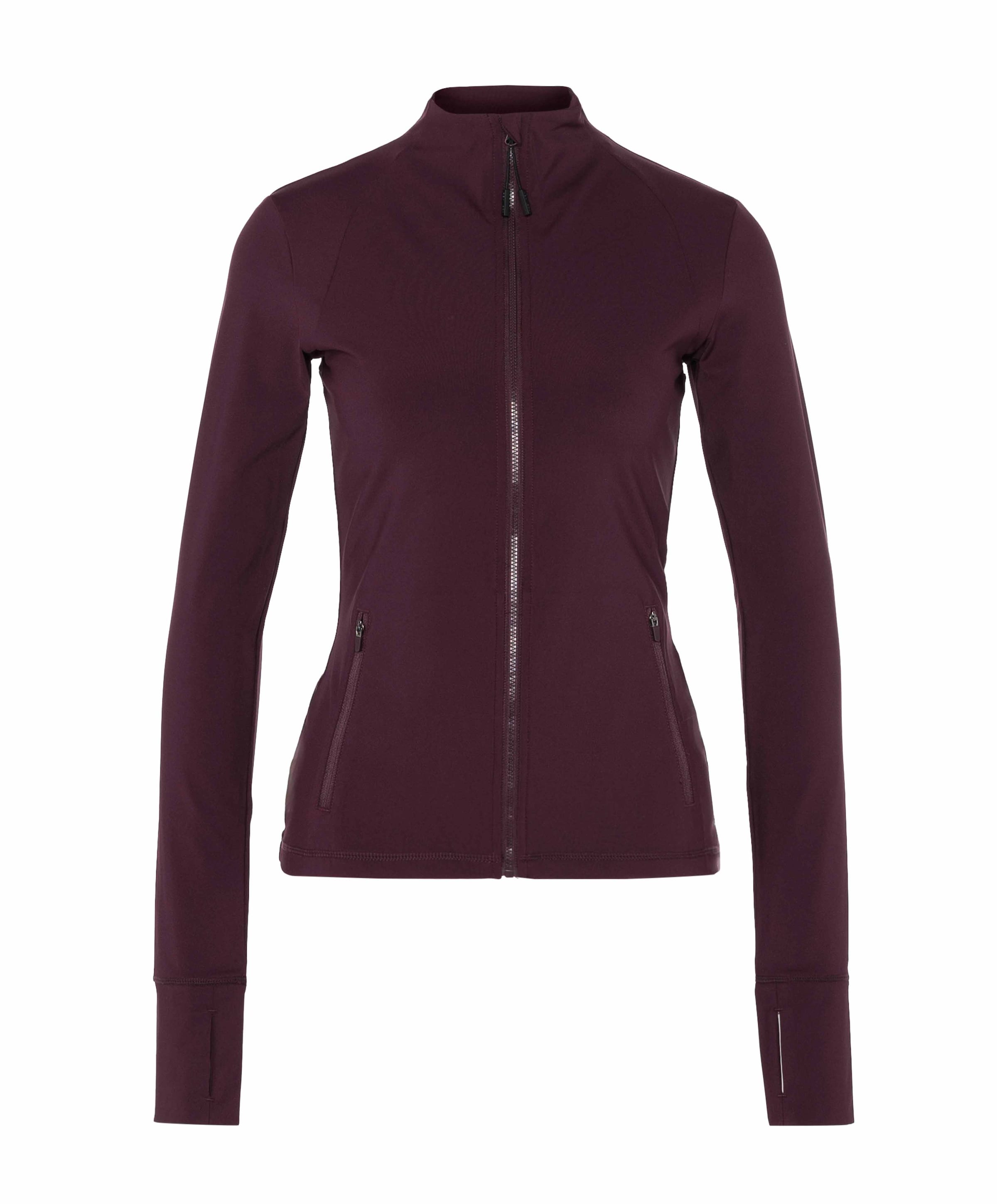 Dames vest bordeaux