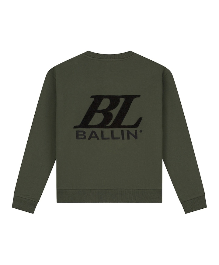 Jongens sweater groen