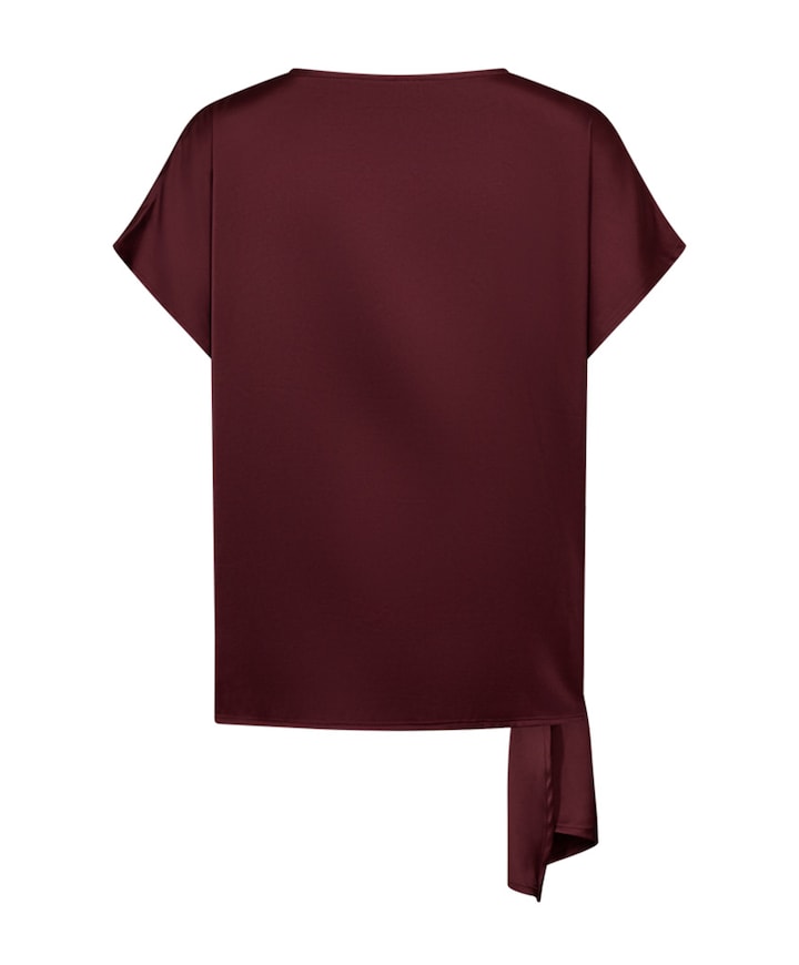 Dames blouse bordeaux
