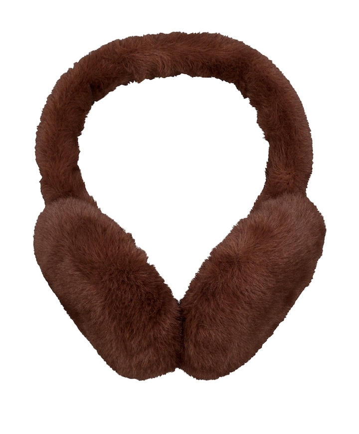 Dames oorwarmers bruin