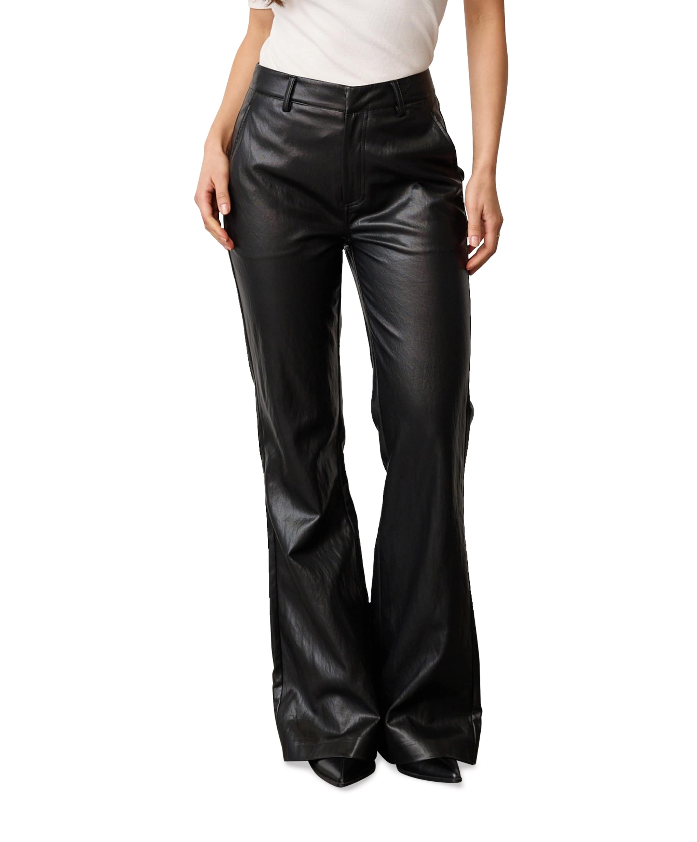 GittCC Flare dames broek zwart