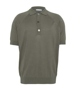 Heren polo bruin