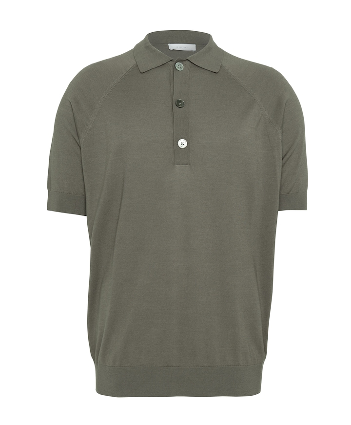 Heren polo bruin