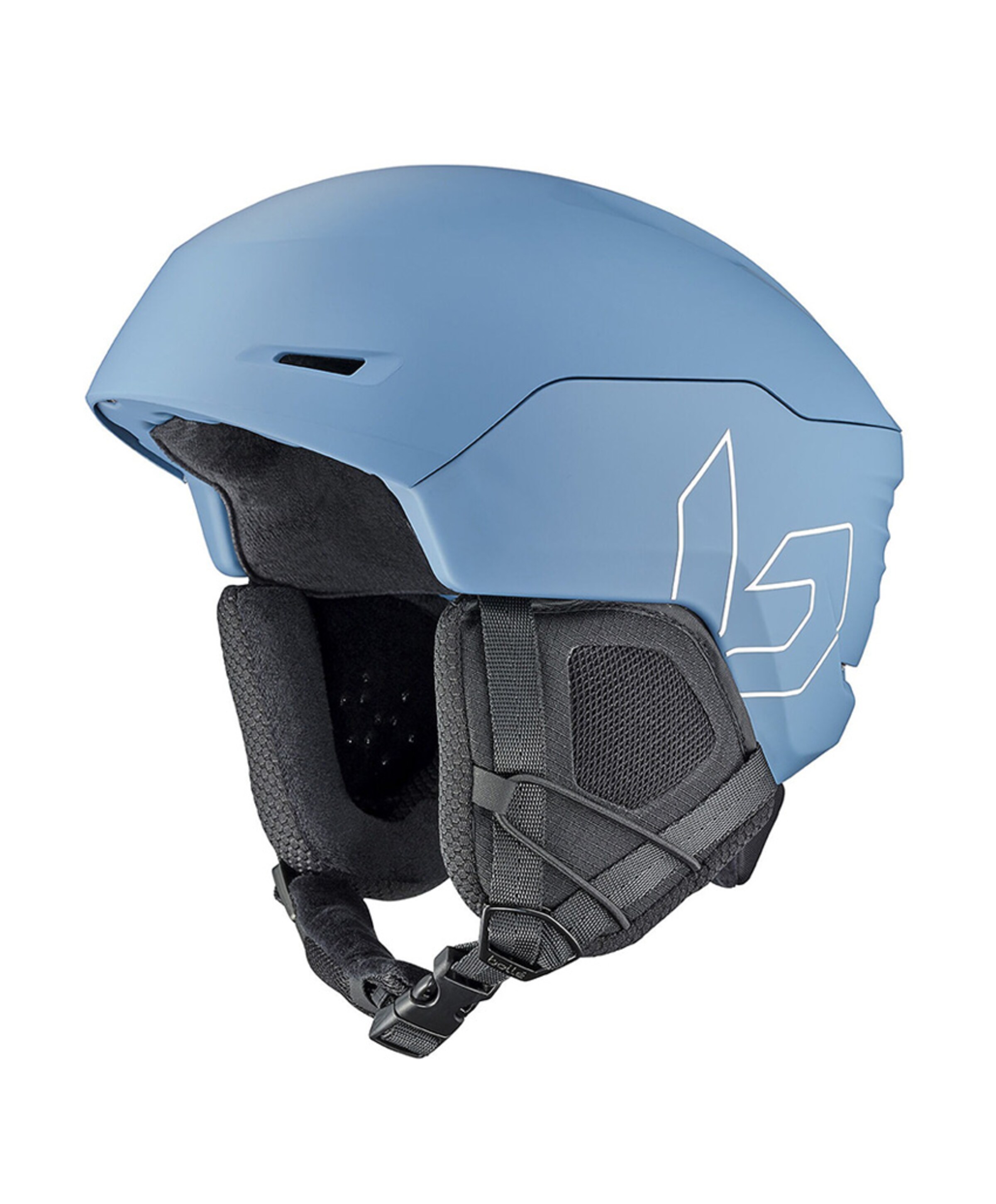 Skihelm uniseks blauw