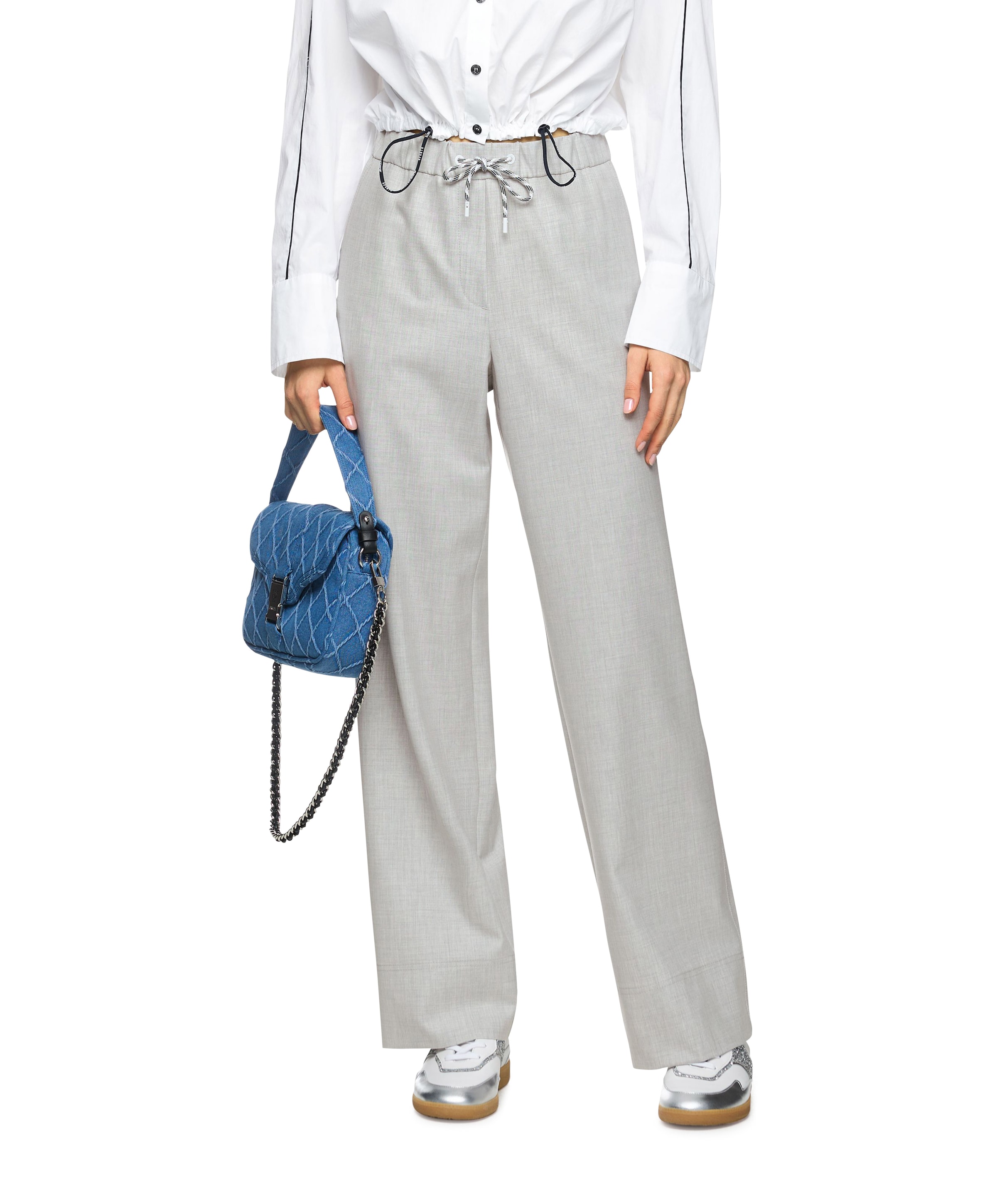 Hose WASHINGTON dames pantalon grijs