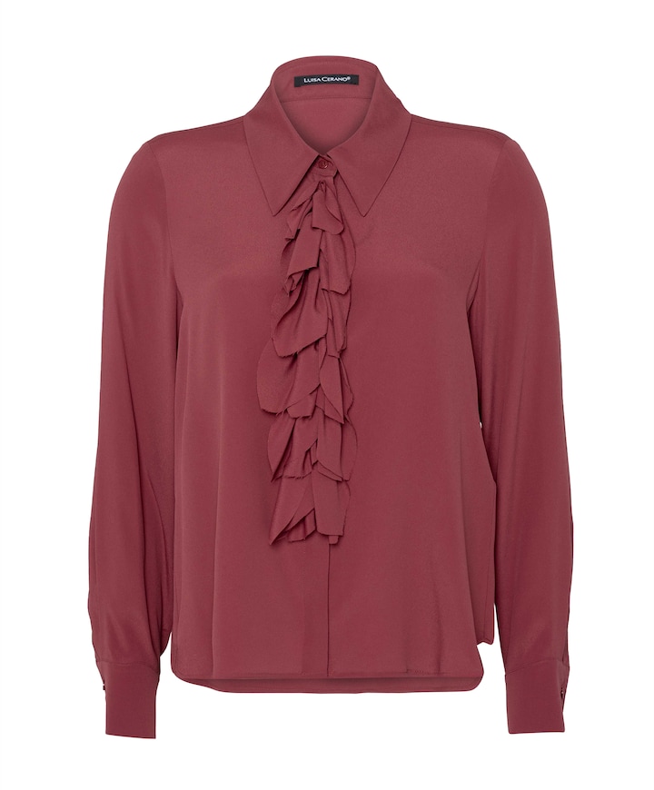 Blouse rood