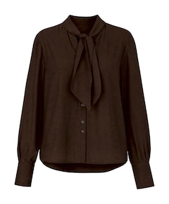 Dames blouse bruin