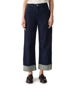 Miva turn up jeans blauw