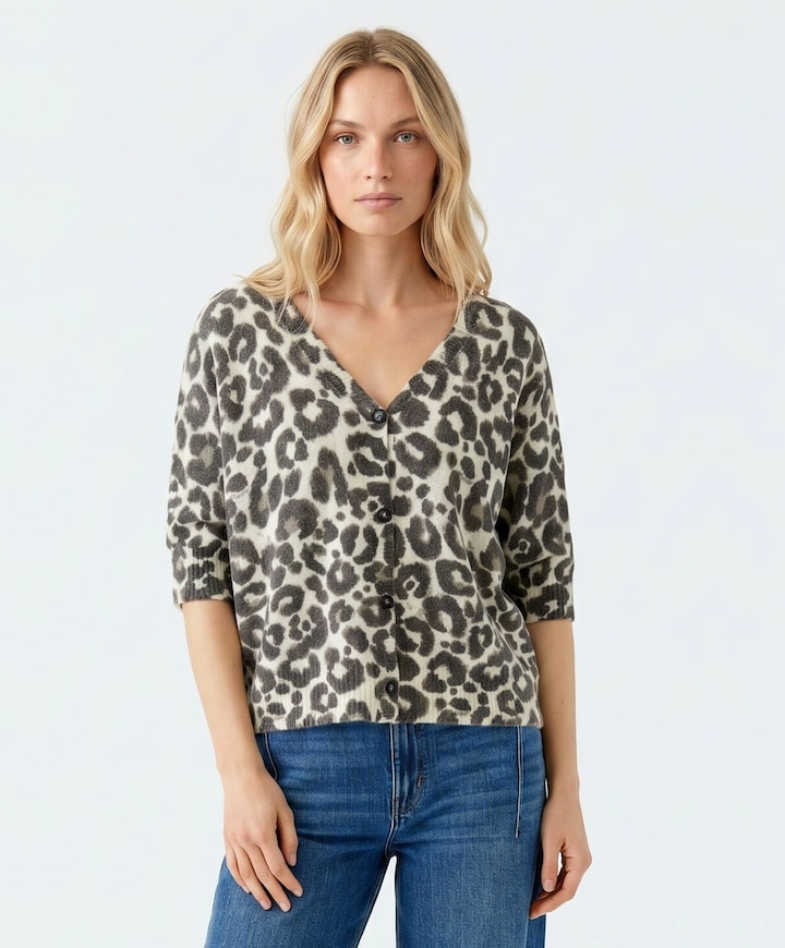 Dames vest beige