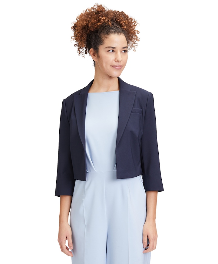 Dames blazer blauw