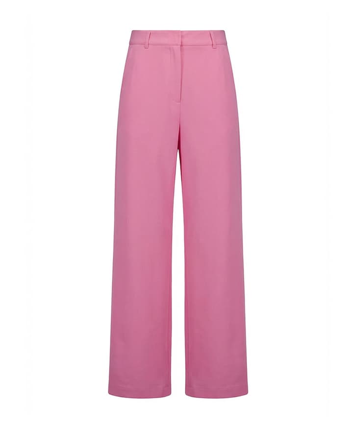 Luz twill dames broek roze