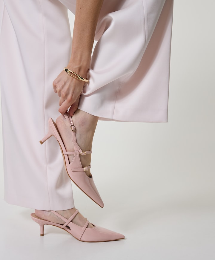 dames slingbacks roze