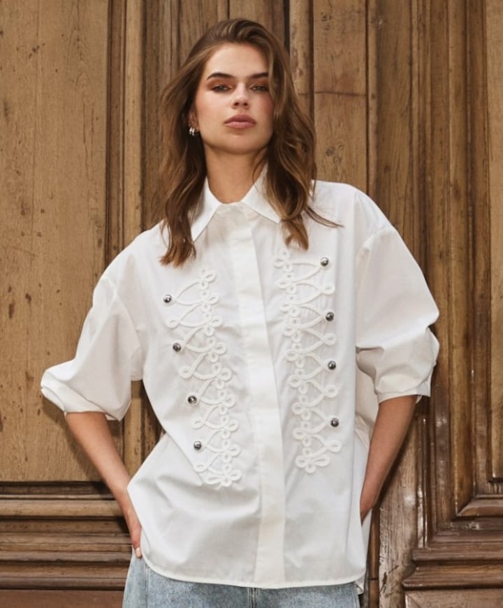 Dames blouse wit