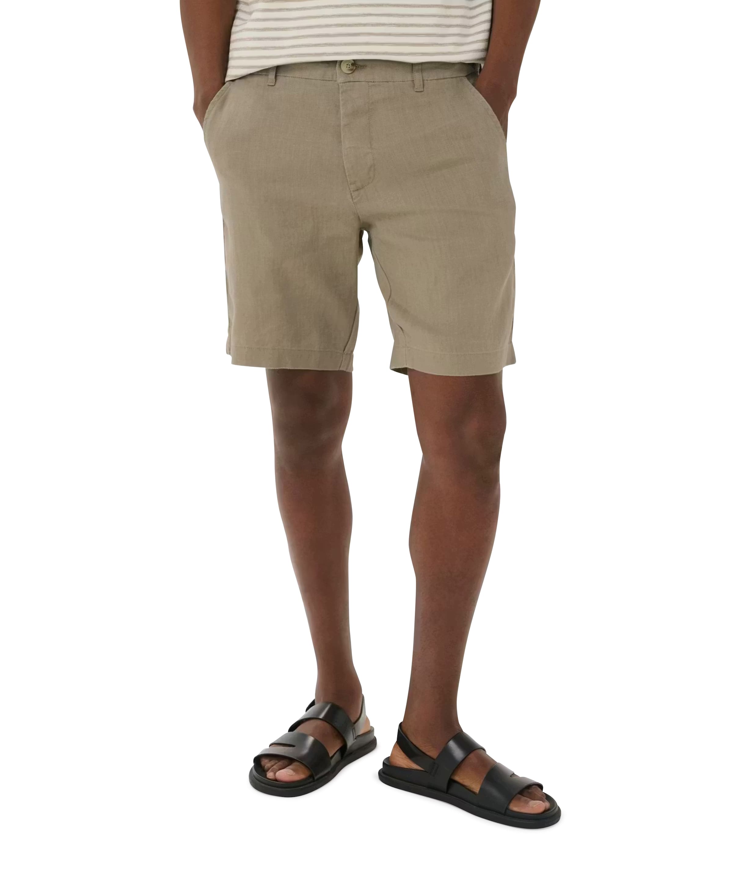 MAharlow heren korte broek bruin