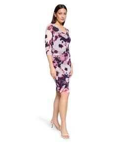 Dames jurk bordeaux