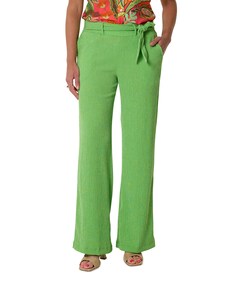 Belted broek groen