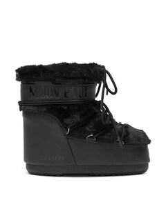 MB ICON LOW FAUX FUR dames boots zwart