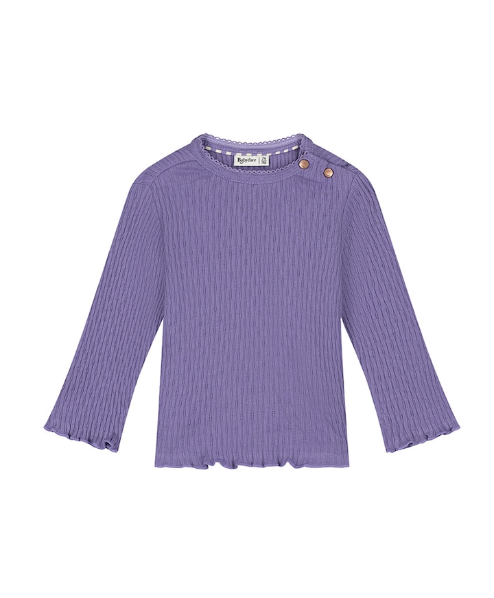 Meisjes longsleeve paars