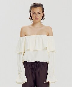 Dames blouse ecru