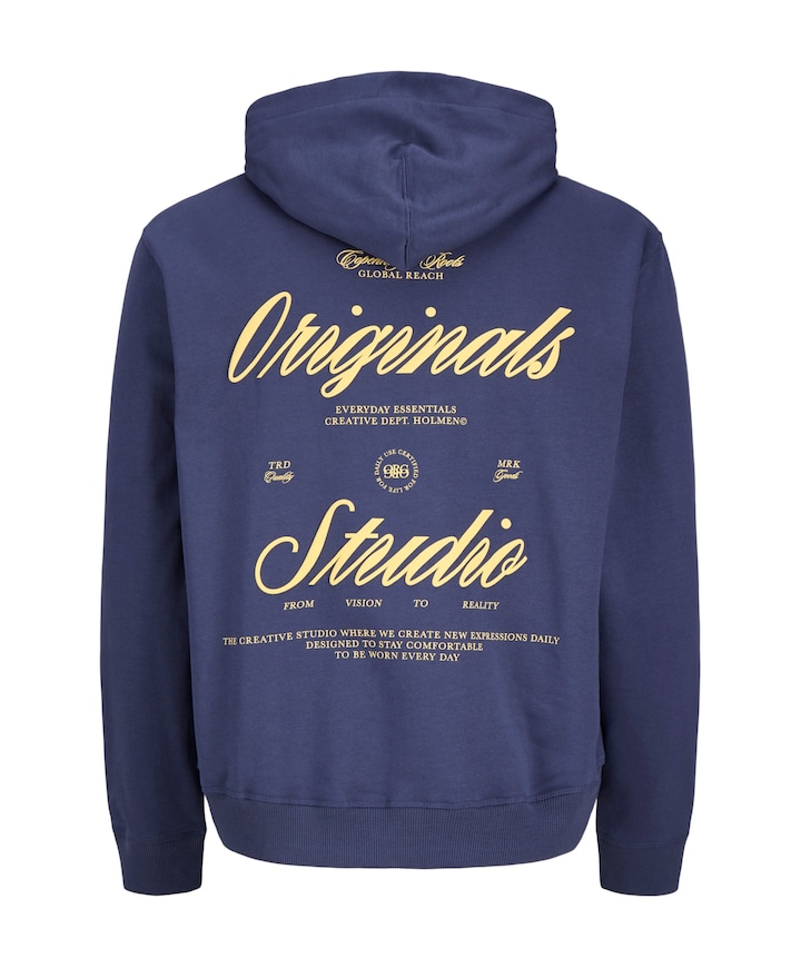 Jongens hoodie blauw