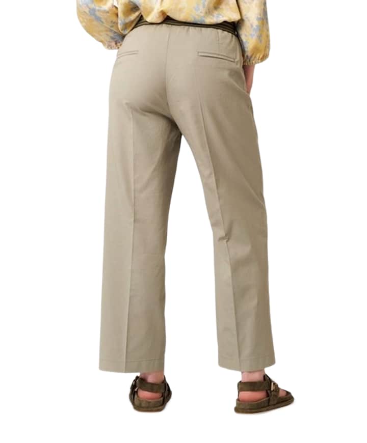 Sue Wide 7/8 dames broek groen