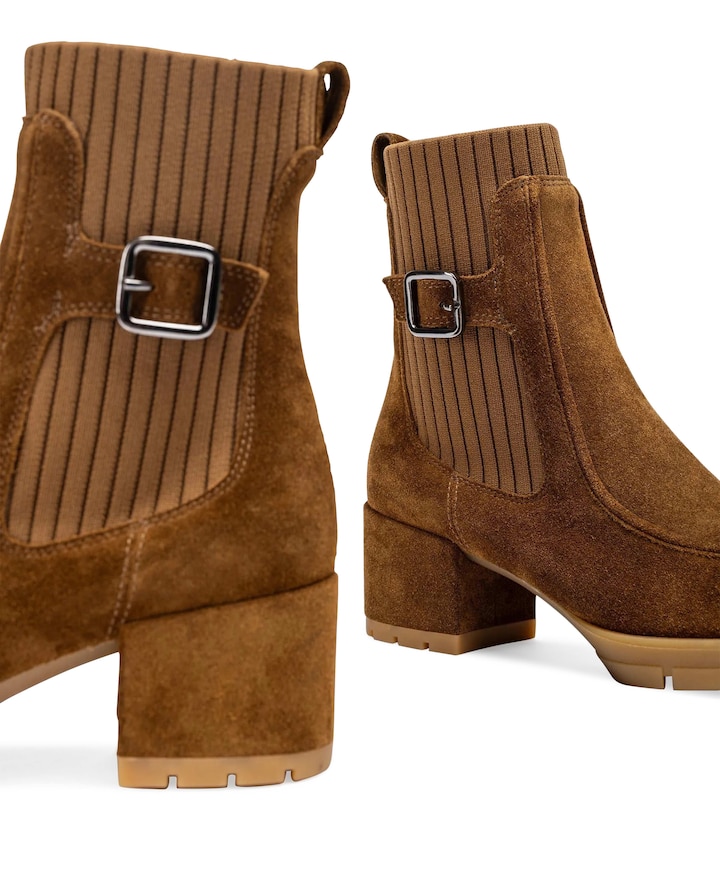 Jana enkellaarzen bruin