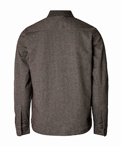 Heren overshirt bruin