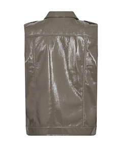 Dames gilet beige