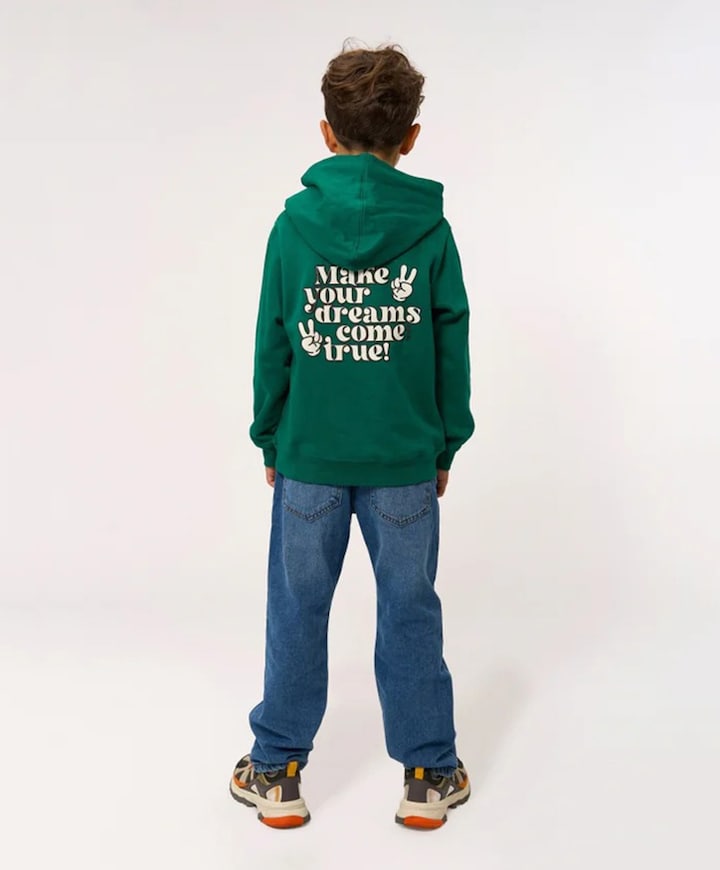 Hoodie groen
