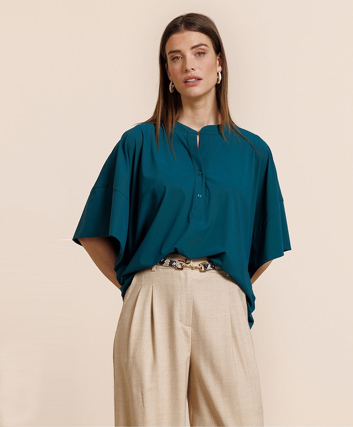 Dames blouse groen