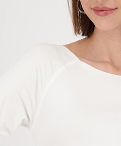 Dames longsleeve ecru