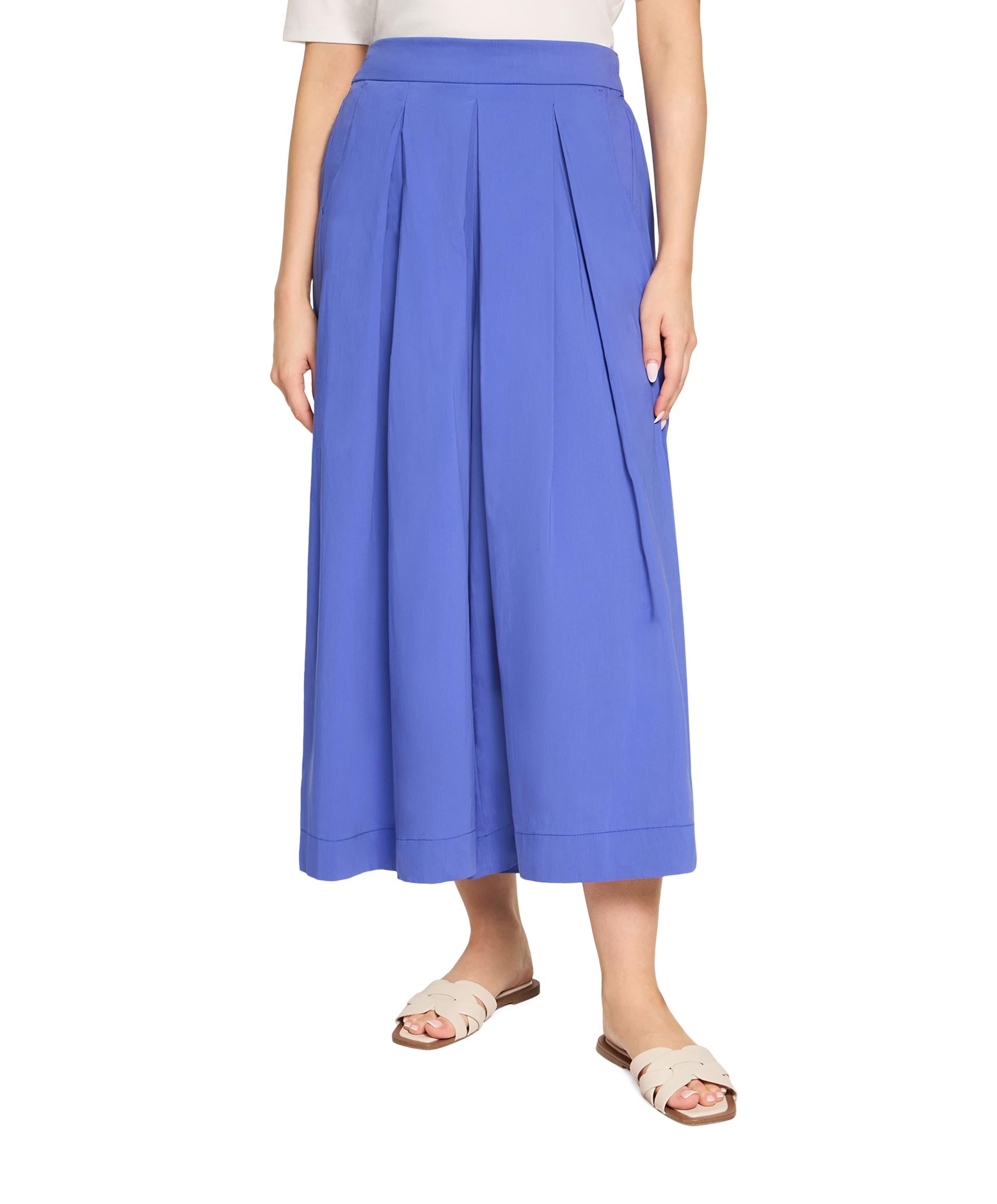 dames broek blauw