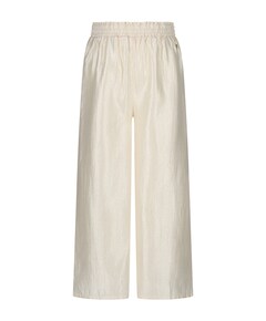 Dansant wide leg meisjes broek ecru