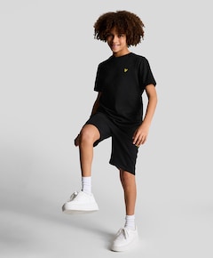 Sweat short jongens korte broek zwart