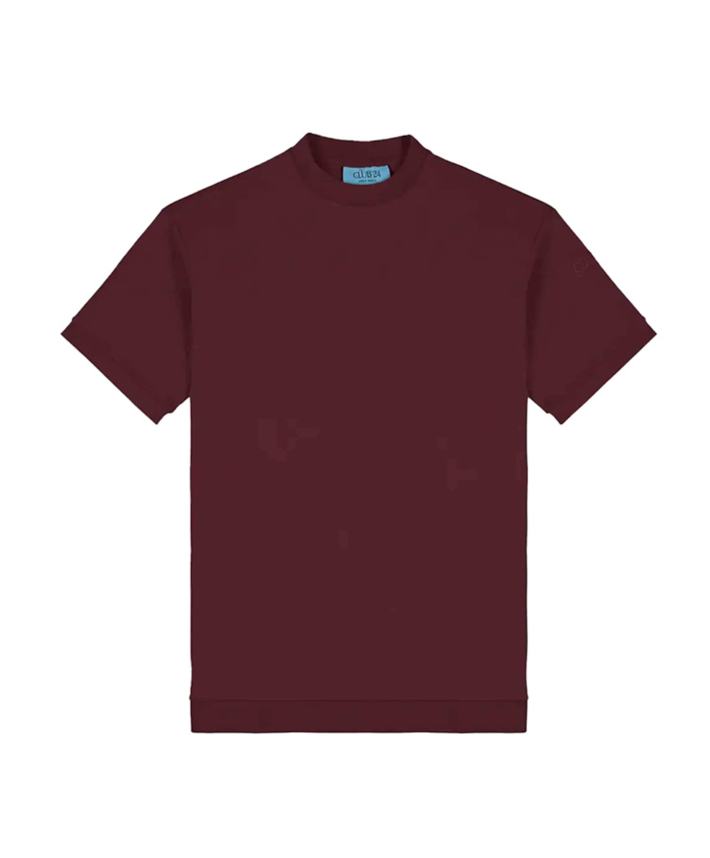 Heren t-shirt bordeaux