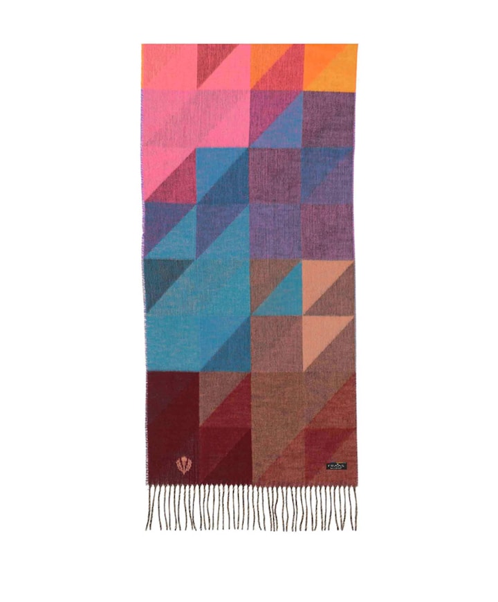 Dames sjaal multicolor