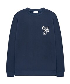 Heren sweater blauw