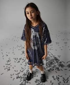 Meisjes jurk blauw